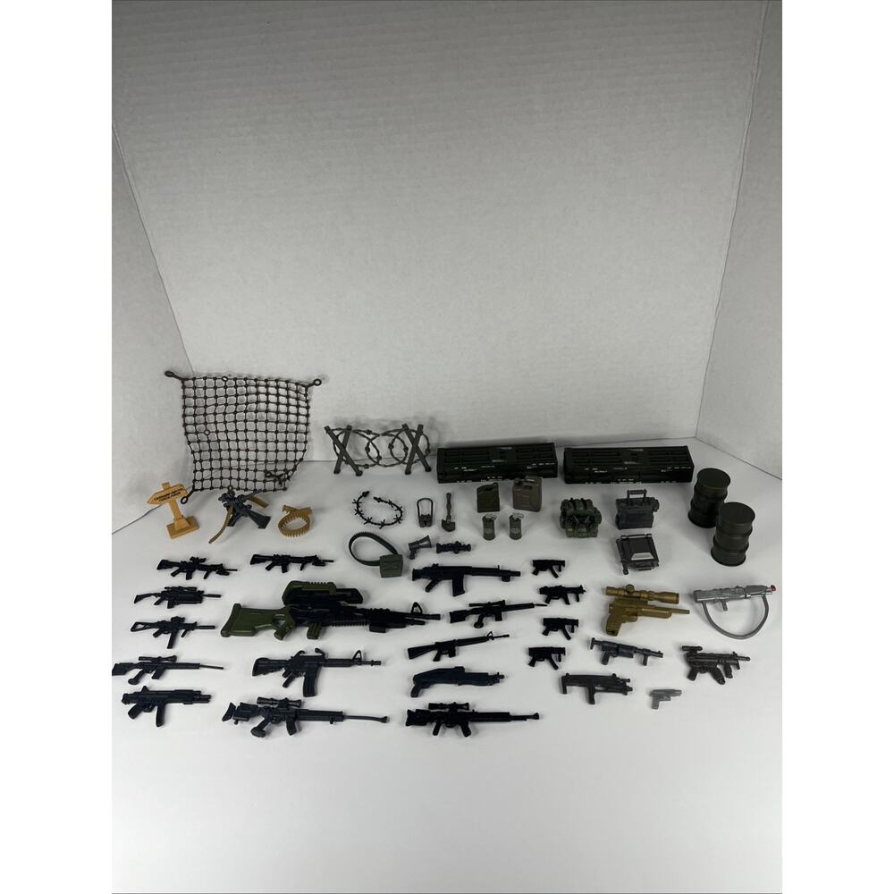 47 Chap Mei Assorted Military Weapons GI Joe Lanard Corps Style Guns Accessories